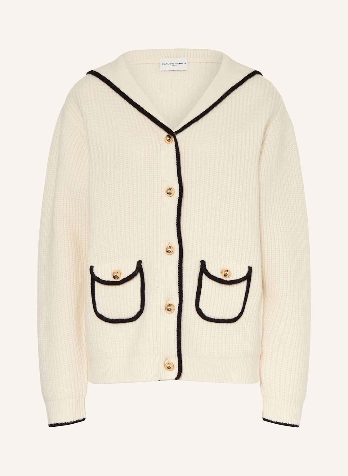 Claudie Pierlot Kardigan Madeleine weiss