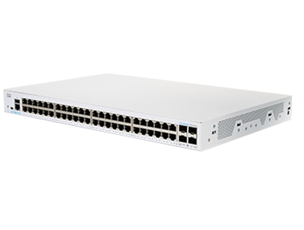 Cisco CBS350-48T-4G Zarządzany L2/L3 Gigabit Ethernet (10/100/1000) Srebrny CBS350-48T-4G-EU-RF