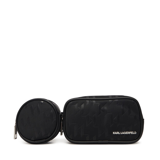 Saszetka nerka KARL LAGERFELD A3M30165 Czarny
