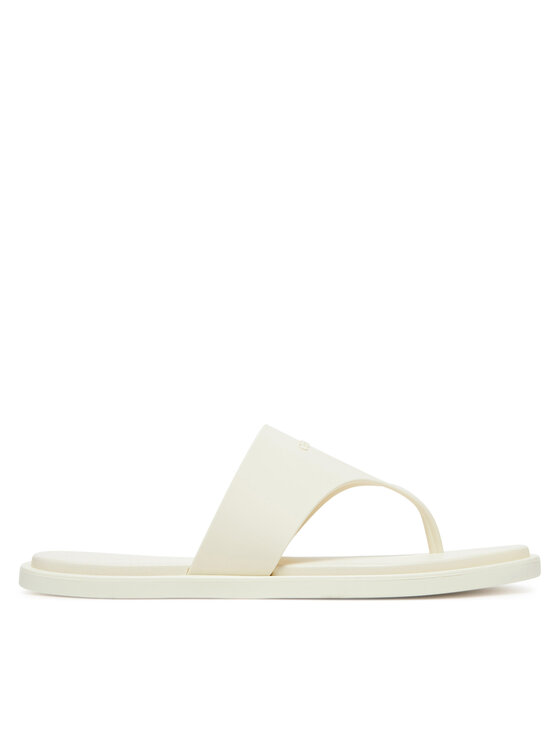 Calvin Klein Japonki Toepost Tpu Slide HW0HW02836 Écru