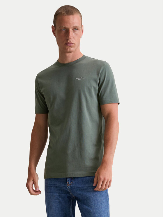 Marc O'Polo Denim Komplet 2 t-shirtów 5000007362 Khaki Regular Fit