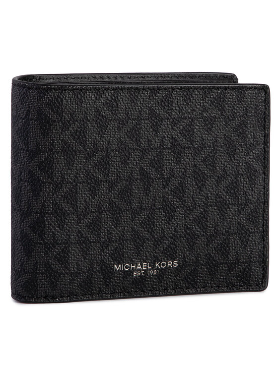 Michael Kors Duży Portfel Męski Greyson 39F9LGYF5P Czarny