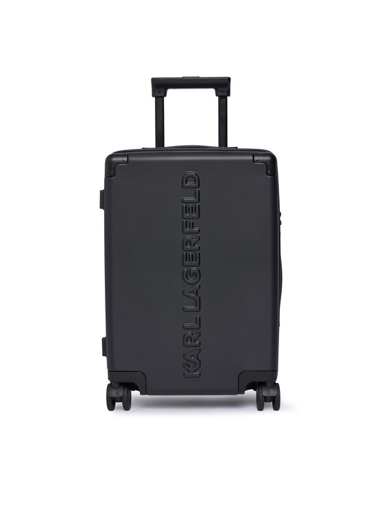 KARL LAGERFELD Walizka kabinowa A3W30245 Czarny