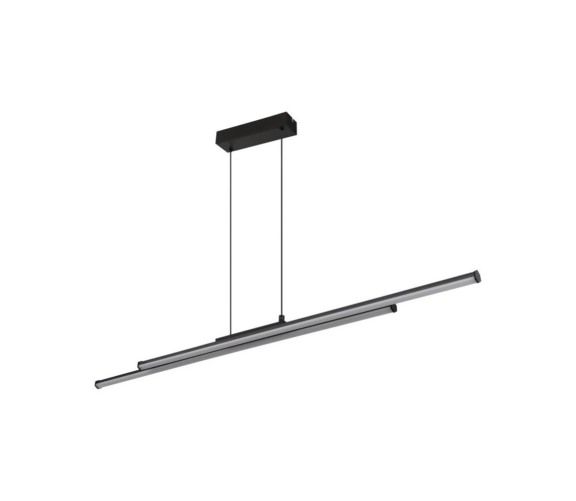 Globo 67342-24H - LED Żyrandol na lince KIRINA LED/24W/230V 3000K czarny