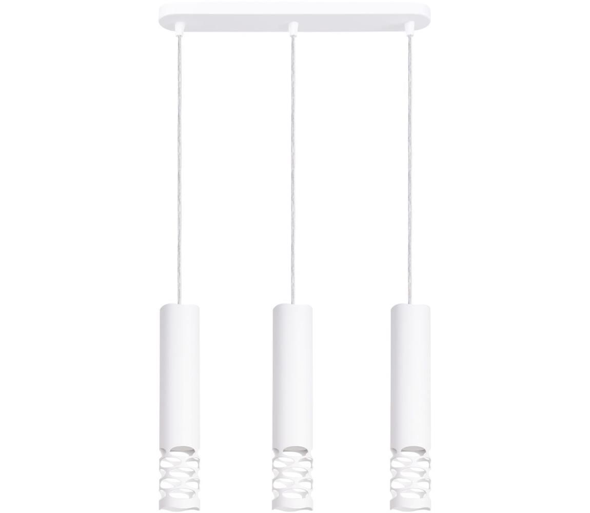 Sollux SL.1693 - Żyrandol na lince LIRO 3xGU10/10W/230V biały