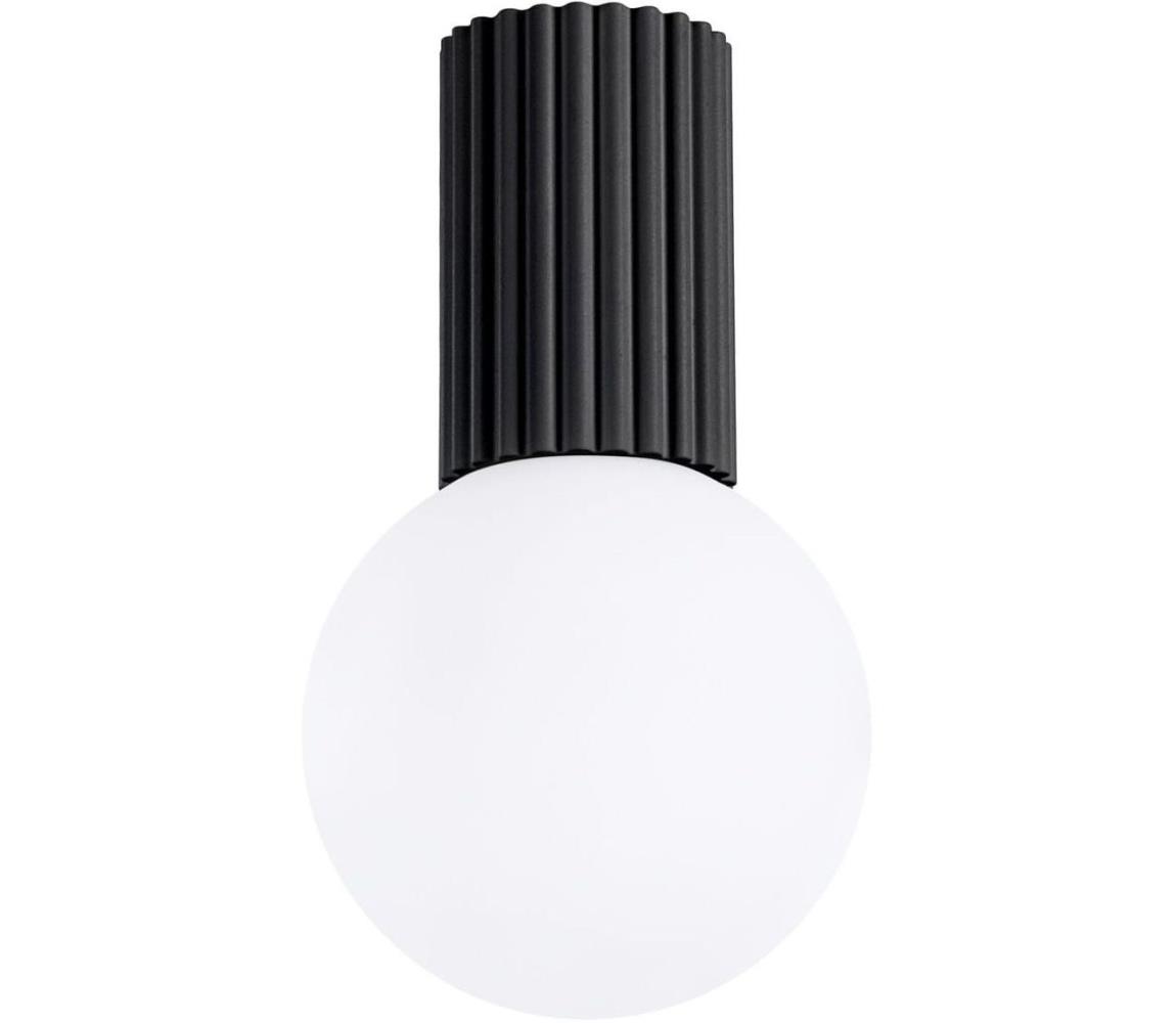 Sollux SL.1713 - Plafon łazienkowy HALO 1xG9/8W/230V IP44 czarny