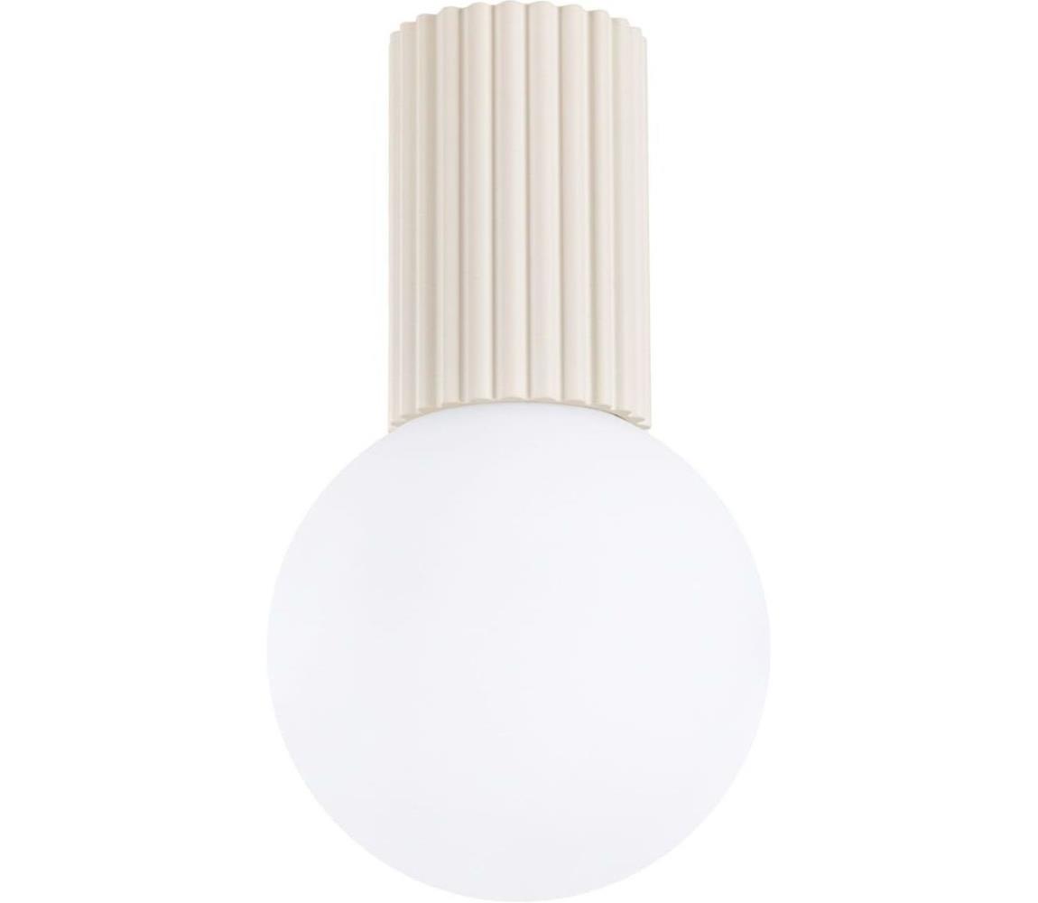 Sollux SL.1718 - Plafon łazienkowy HALO 1xG9/8W/230V IP44 kremowy