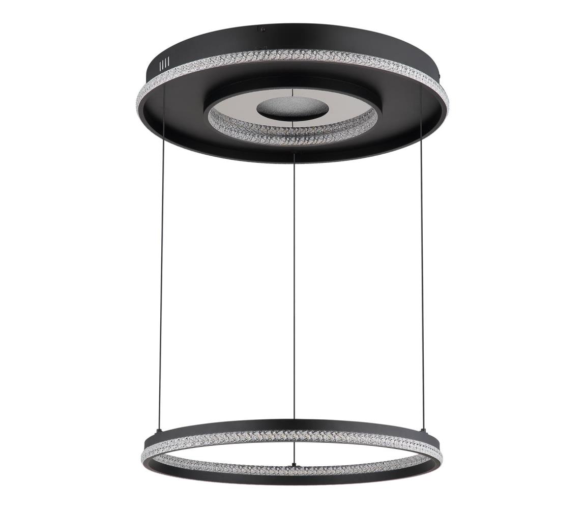 Globo 48041H - LED Żyrandol ściemnialny na lince MARSH 54W/230V śr. 60 cm + pilot