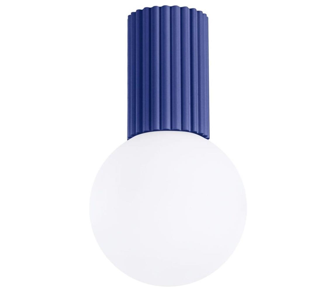 Sollux SL.1738 - Plafon łazienkowy HALO 1xG9/8W/230V IP44 niebieski