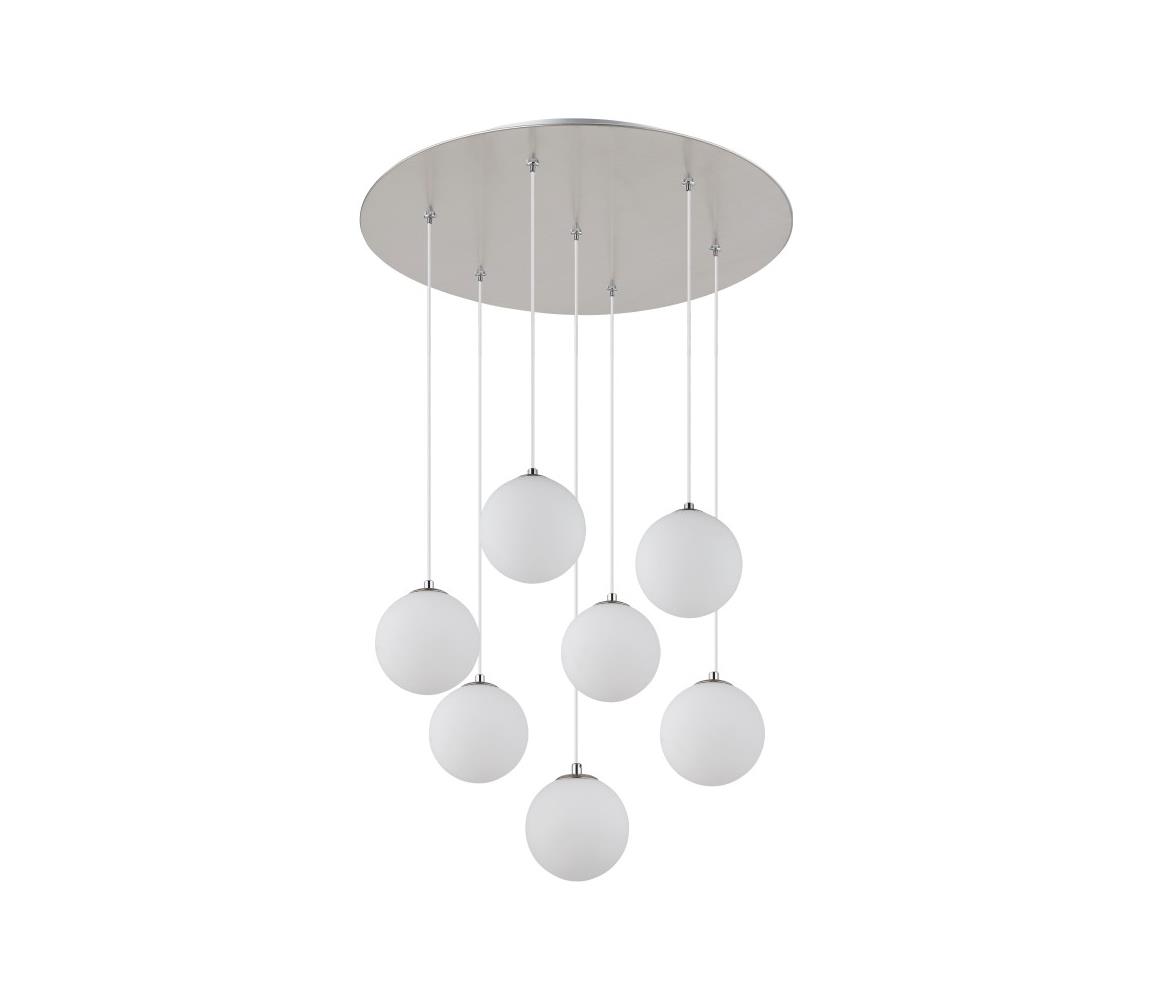 Globo 56140-7H - LED Żyrandol na lince RIHA 7xG9/3,5W/230V biały