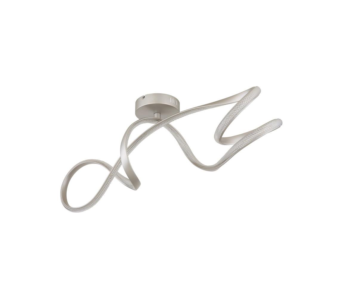 Globo 67341DN - LED Żyrandol natynkowy SWIRL LED/30W/230V matowy chrom