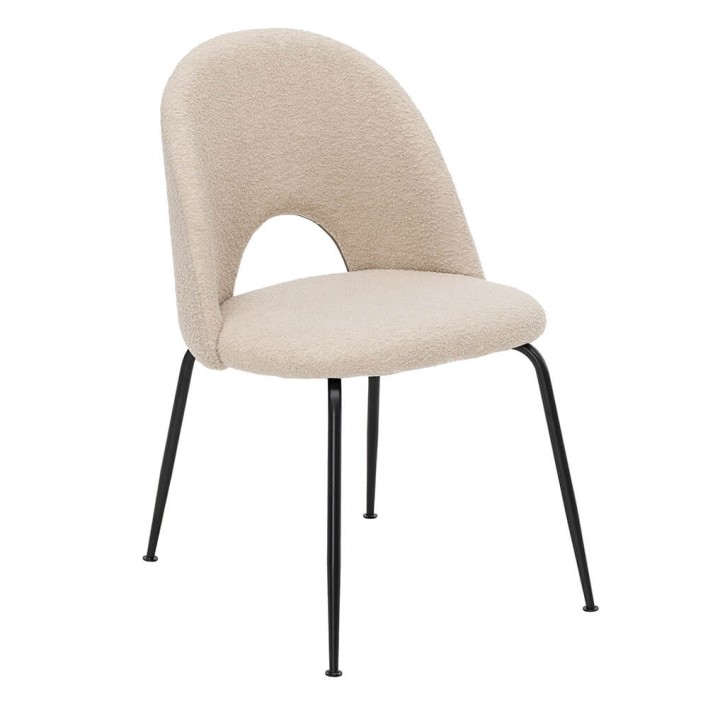 Krzesło Glamour KC-903-2 quelle #6, czarne nogi