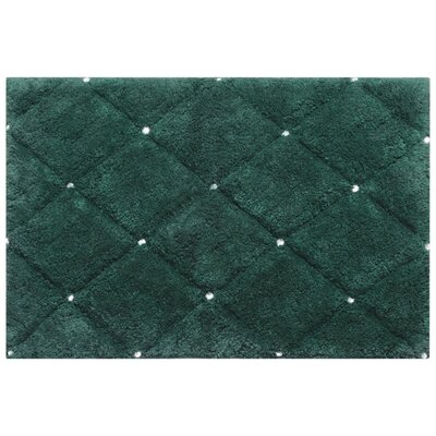 Dywanik łazienkowy Chic 387466 Prostokątny Ciemnozielony