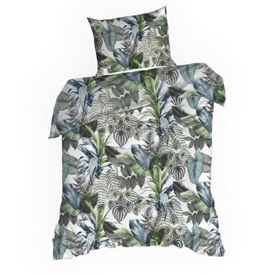 Pościel EUROFIRANY Davos 140 x 200 cm Zielono-biały