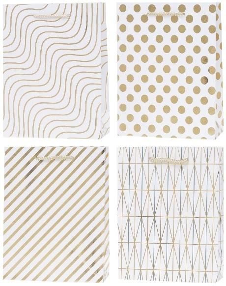 Torebka Lux 26x32x10cm hot-stamp mix Rozette - artykuł papierniczy