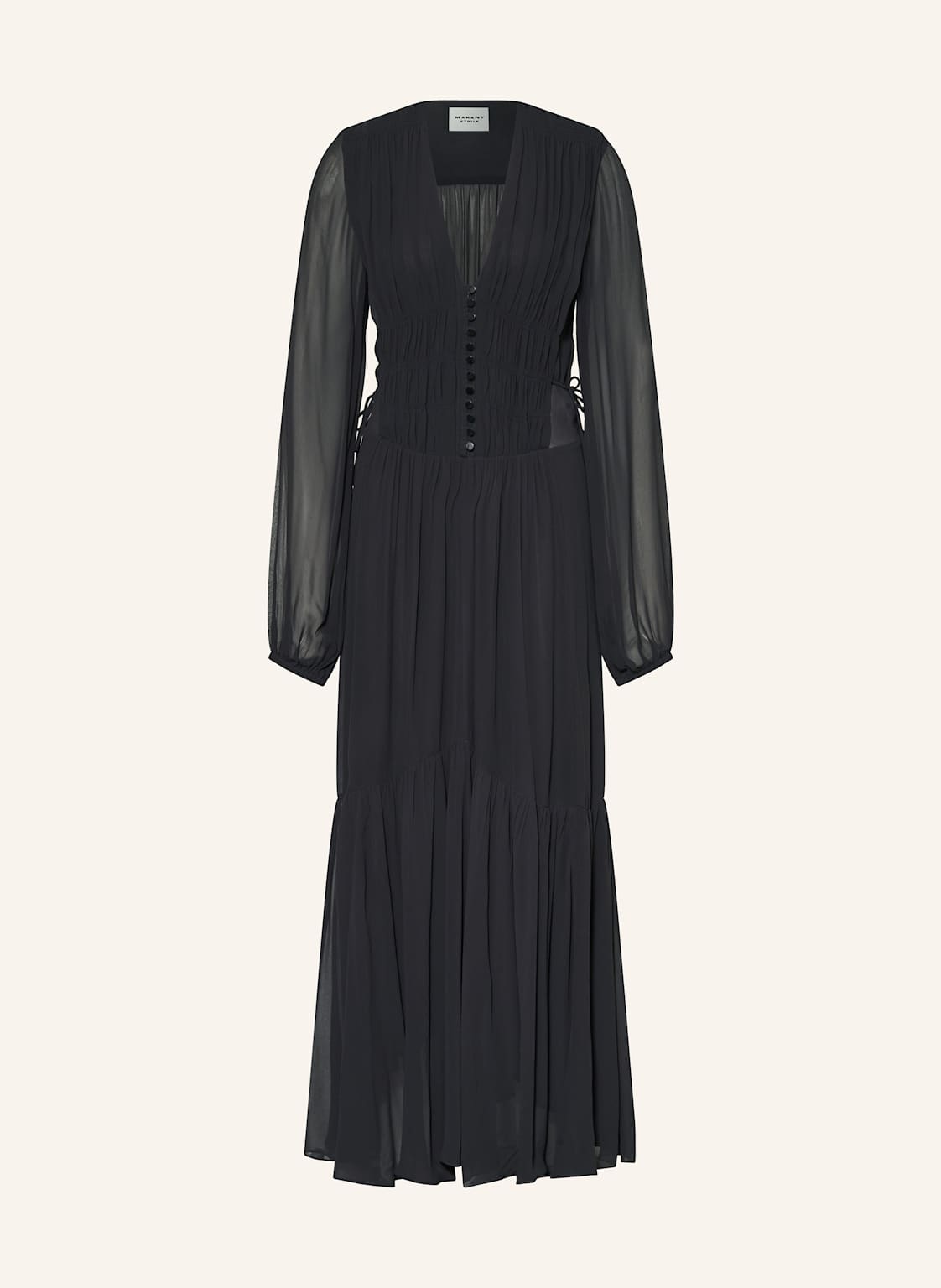 Marant Étoile Sukienka Briane schwarz