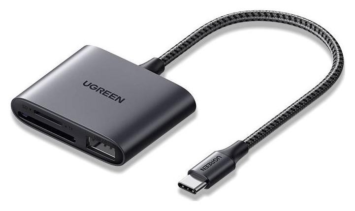 UGREEN CM387 USB-C SD/TF + USB czarny 80798