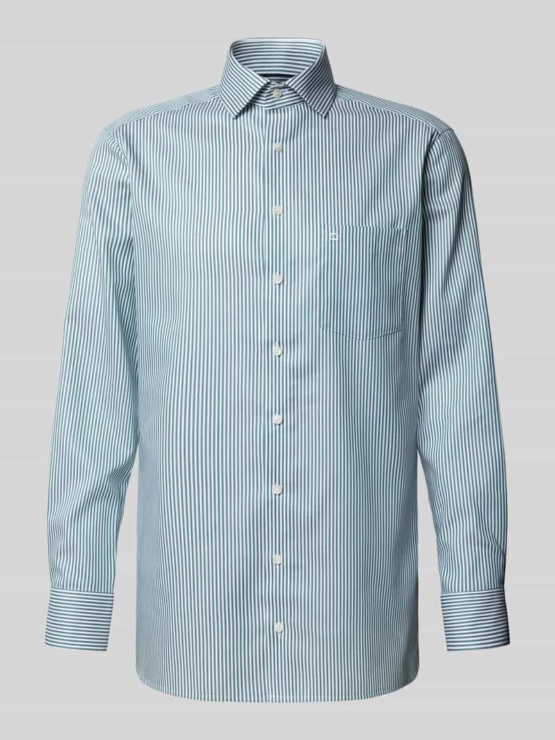 Koszula biznesowa o kroju modern fit z kołnierzykiem typu kent model ‘Global Kent’