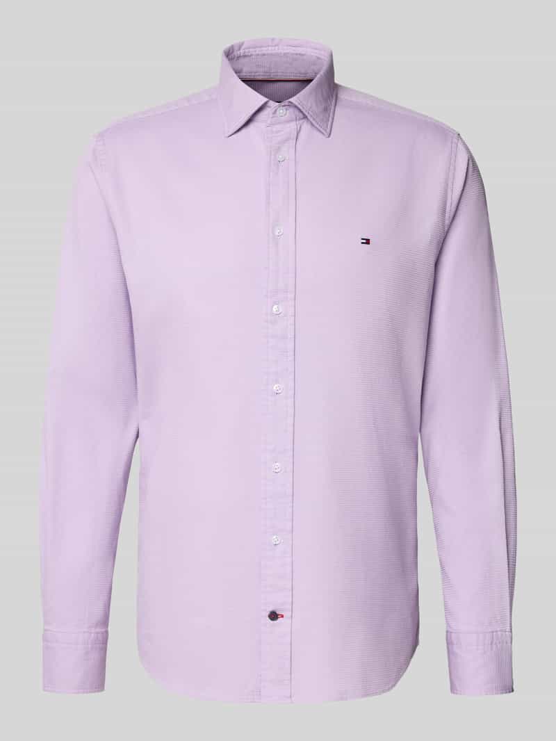 Koszula biznesowa o kroju regular fit z mieszanki bawełny