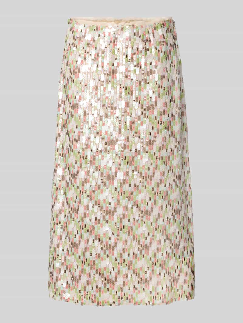 Spódnica midi z cekinami