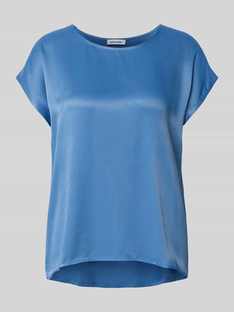 T-shirt o kroju relaxed fit z mieszanki wiskozy z okrągłym dekoltem