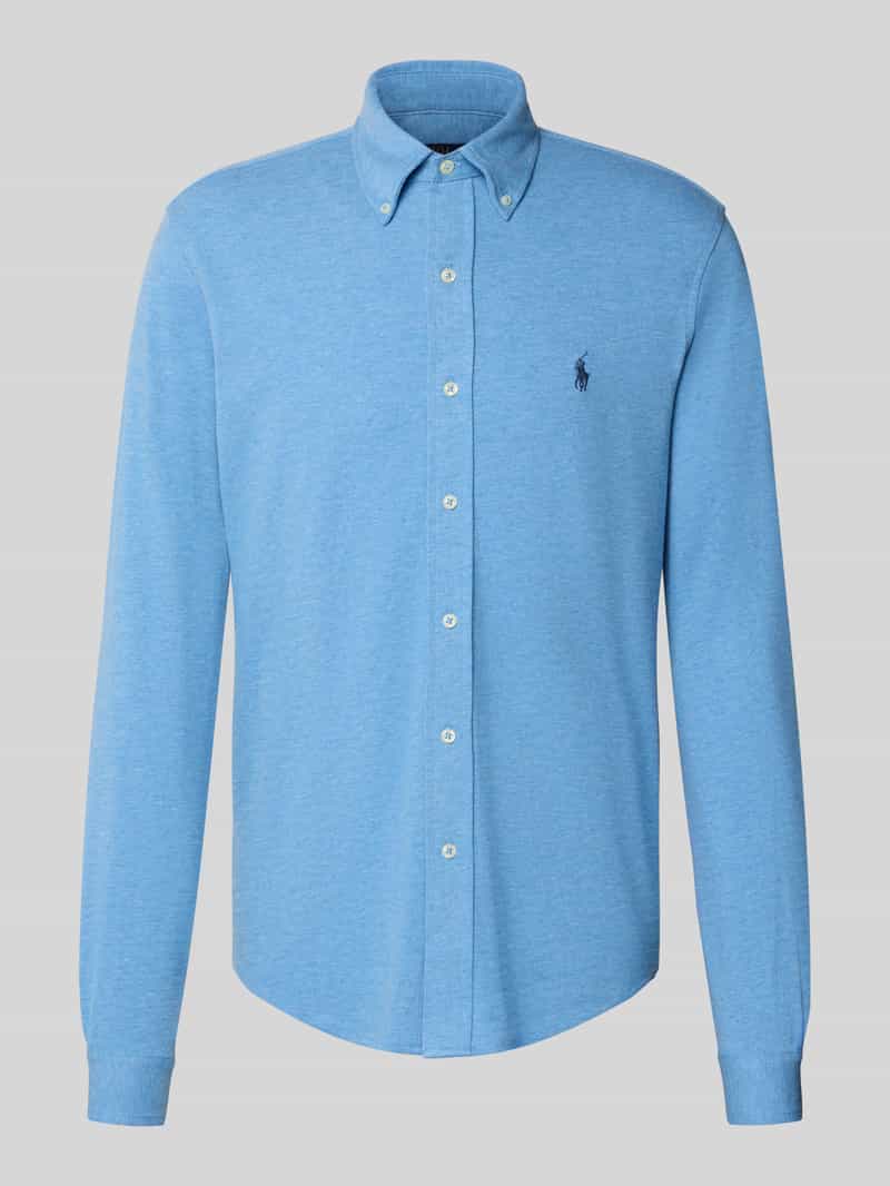 Koszula casualowa o kroju regular fit z kołnierzykiem typu button down