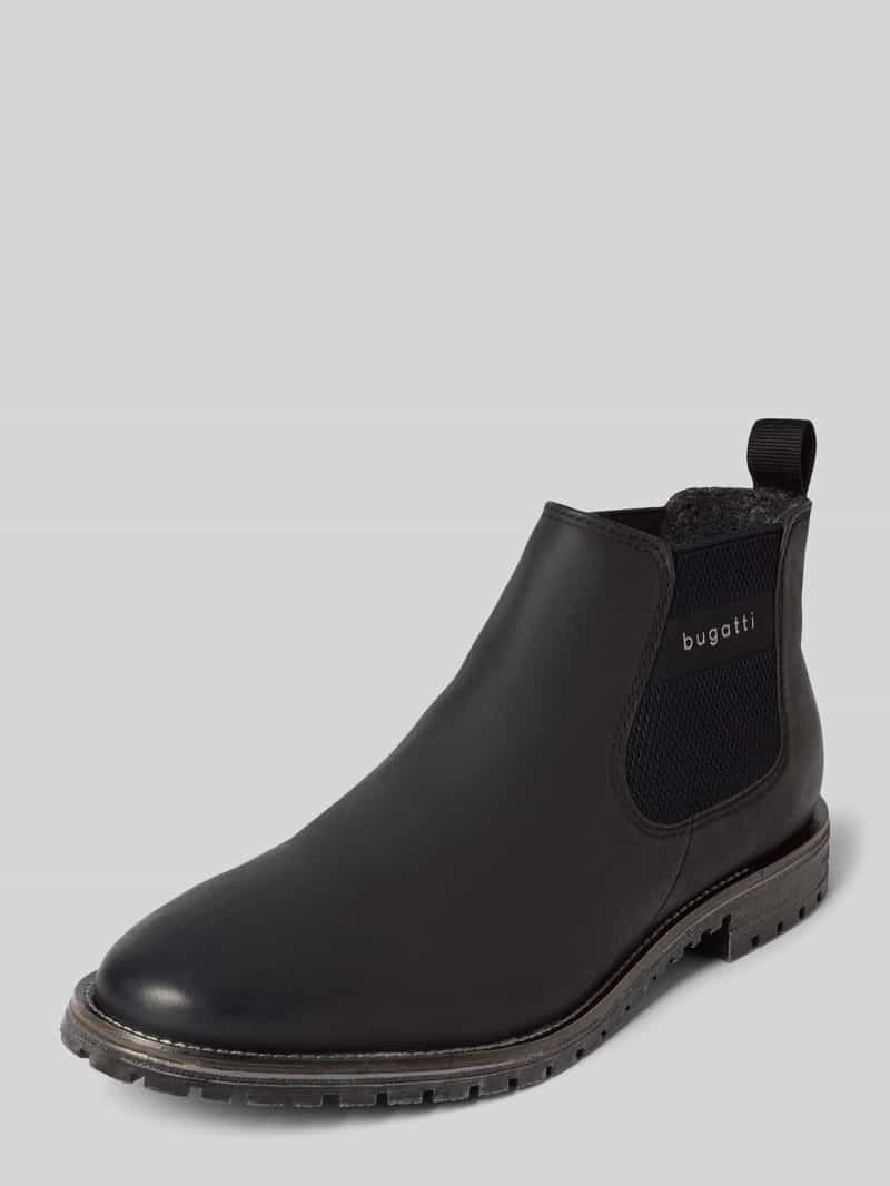 Buty ze skóry z elastycznymi wstawkami model ‘Kosta’