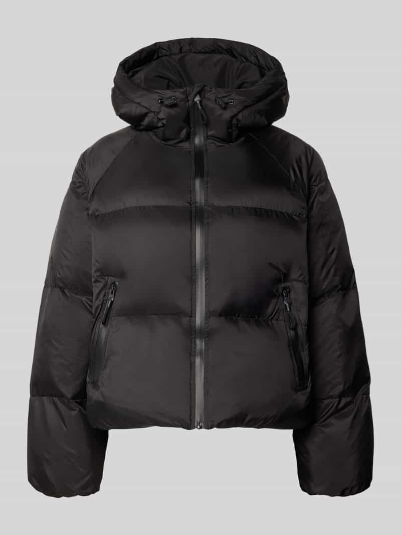 Kurtka pikowana z kapturem