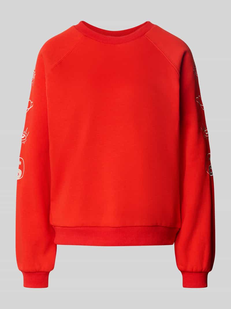 Bluza z prążkowanymi wykończeniami model ‘LELA’