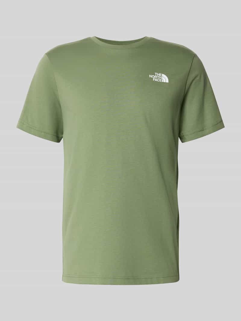 T-shirt o kroju regular fit z nadrukiem z logo model ‘Box’