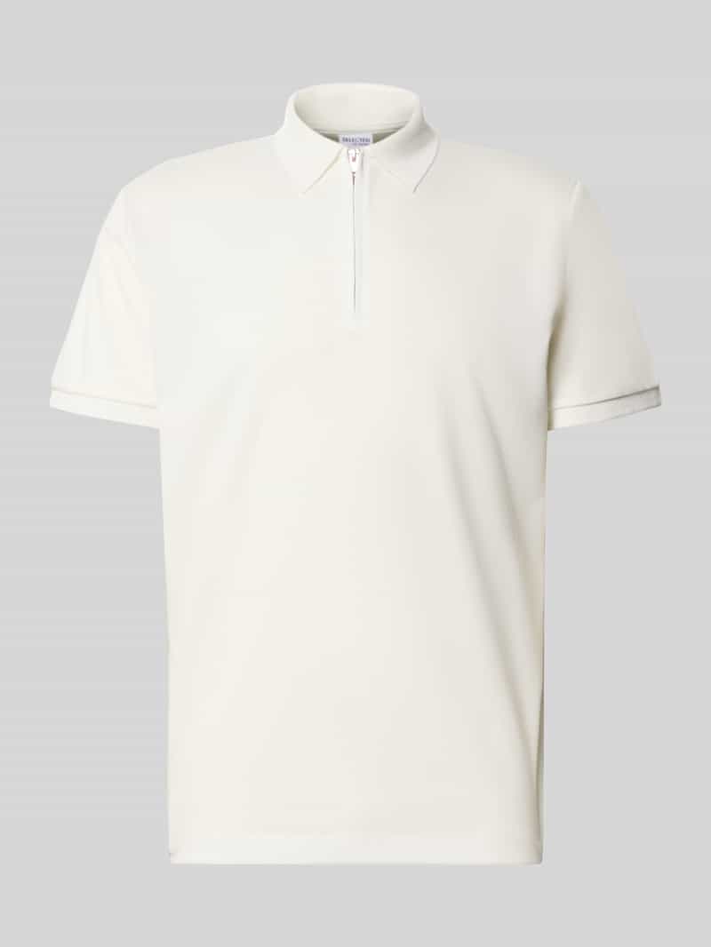 Koszulka polo o kroju regular fit z mieszanki bawełny model ‘FAVE’