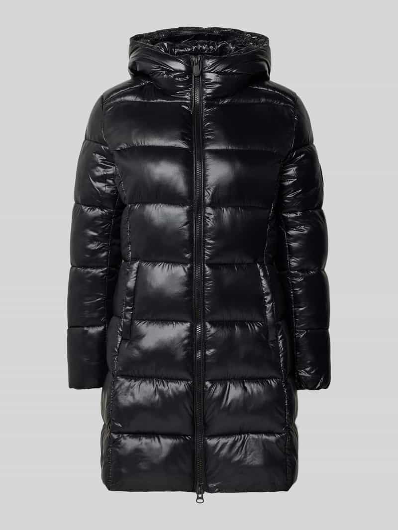 Kurtka pikowana z kapturem model ‘INES’