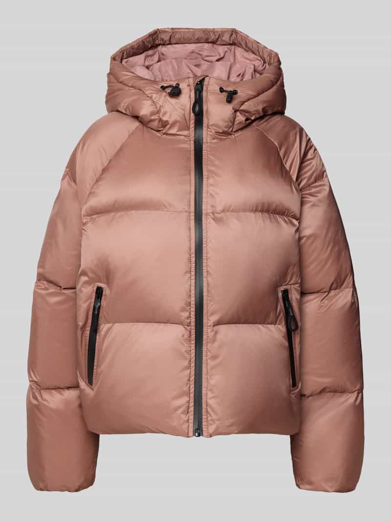 Kurtka pikowana z kapturem