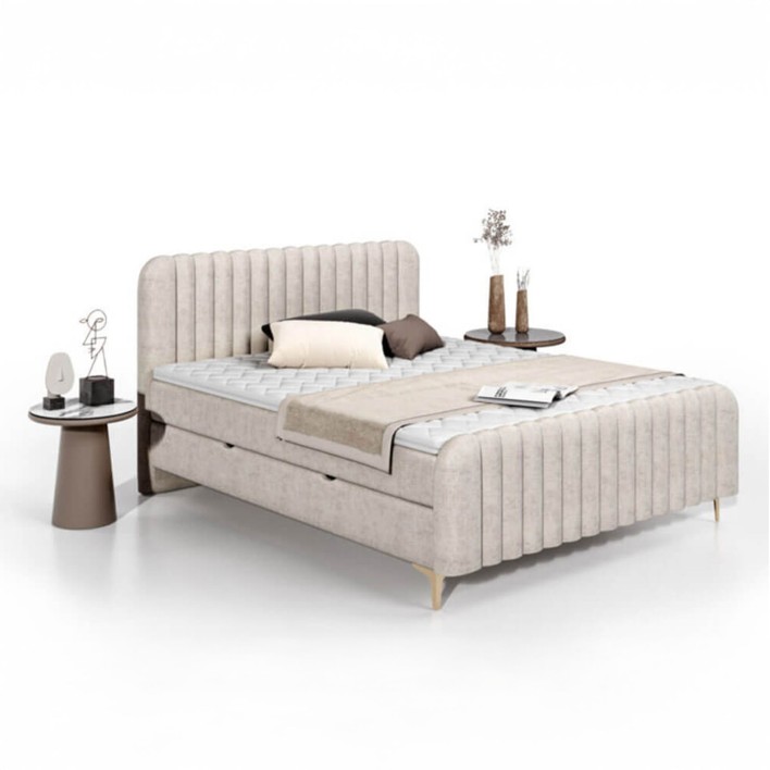 Łóżko kontynentalne SALVA 140x200 Kolor do wyboru