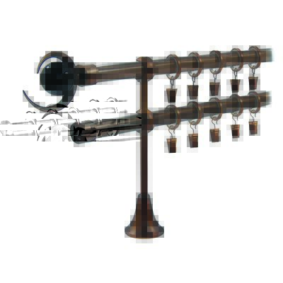 Karnisz pojedynczy HEFAJSTOS PLUS Ø16, 160 cm kulka satyna