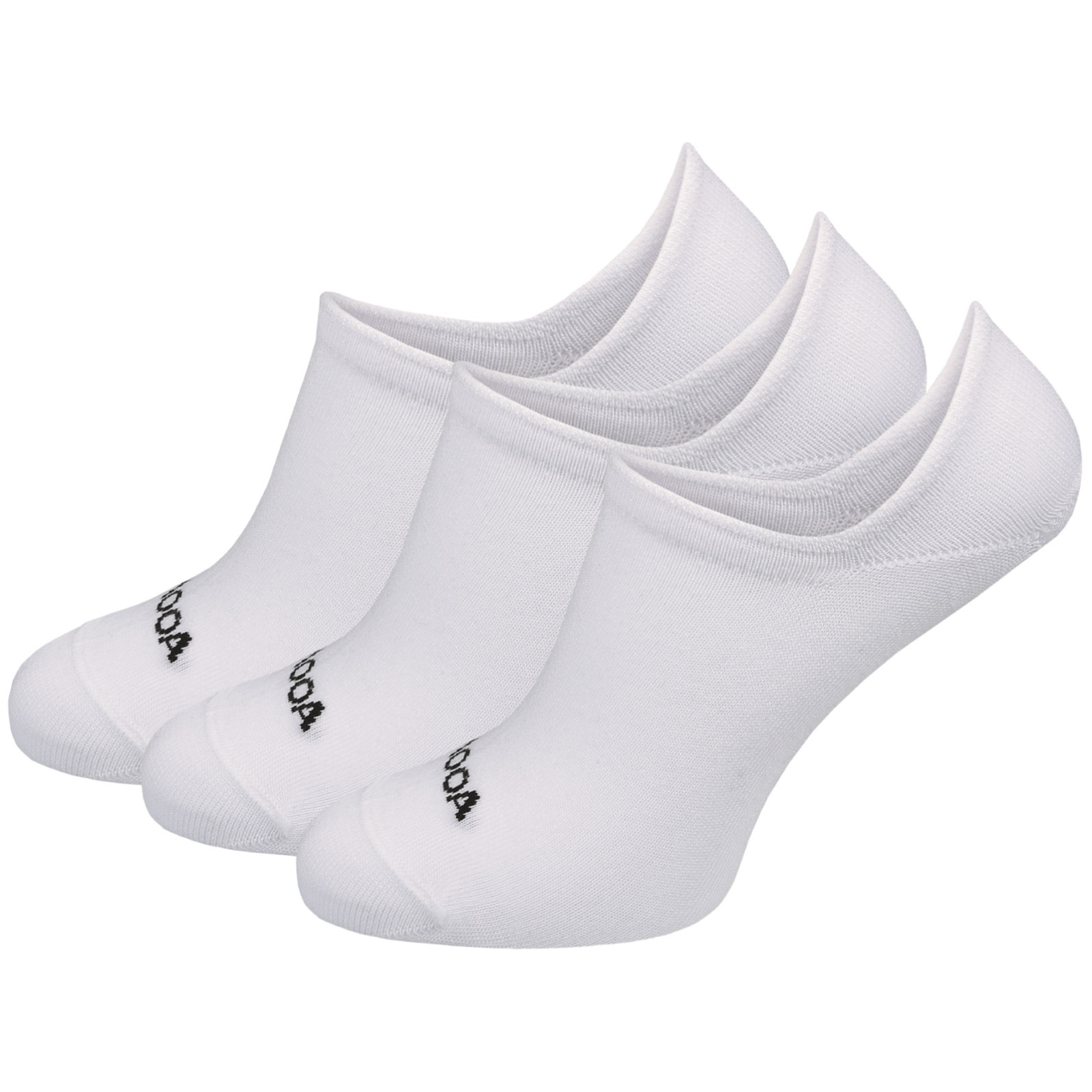 Skarpetki MOOA Essential Invisible 3-pack Rozmiar skarpet: 35-38 / Kolor: biały