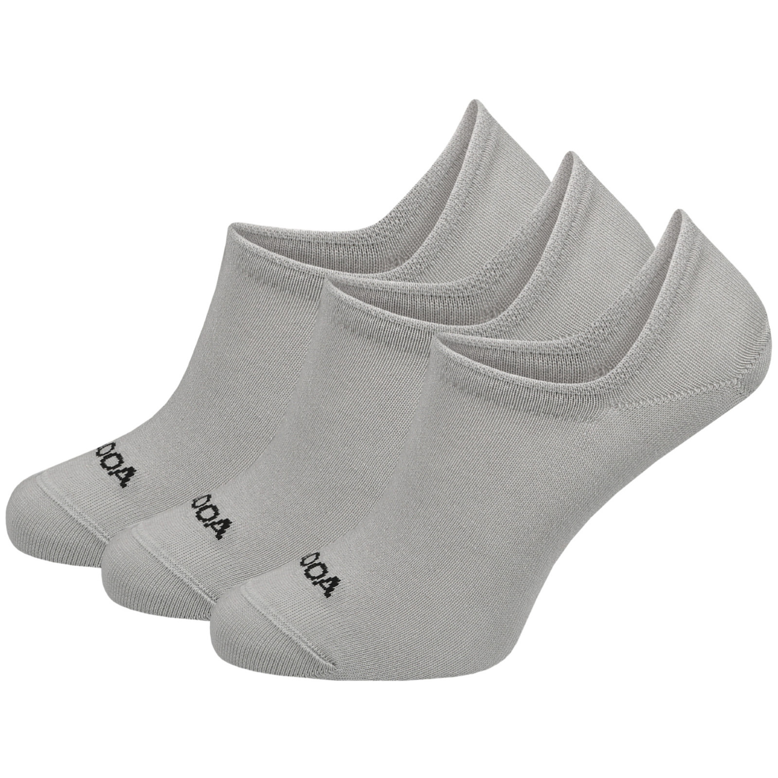 Skarpetki MOOA Essential Invisible 3-pack Rozmiar skarpet: 35-38 / Kolor: szary