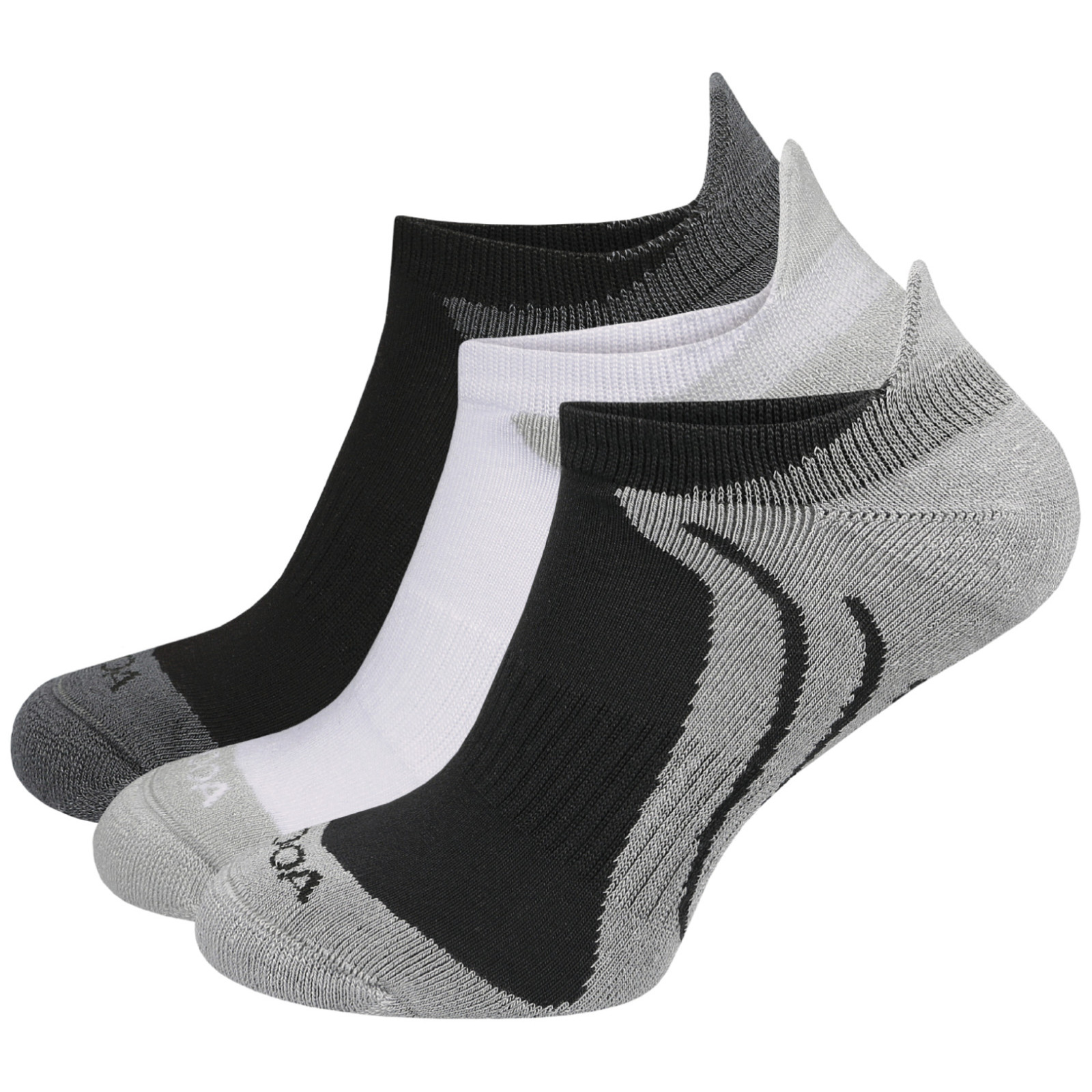 Skarpetki MOOA Bamboo Active Low 3-pack Rozmiar skarpet: 35-38 / Kolor: mix1