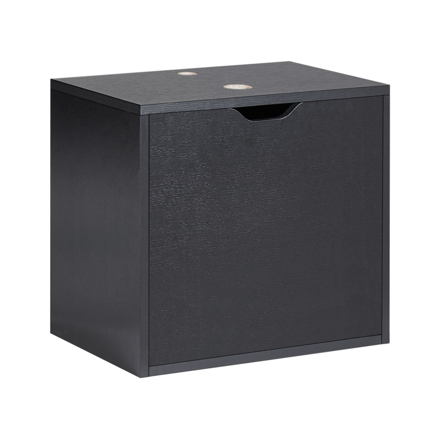 Wisząca szafka pod umywalkę SUZANO 45 cm Czarny B610909