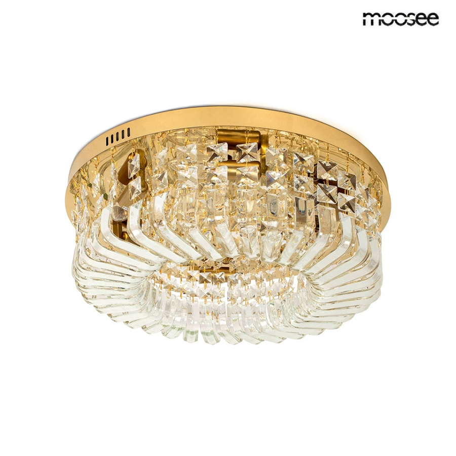Moosee lampa sufitowa / plafon baluna 80 złota MSE1501100533