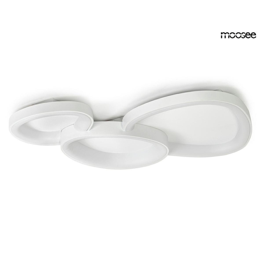 Moosee lampa sufitowa / plafon cells 3 biała MSE1501100501
