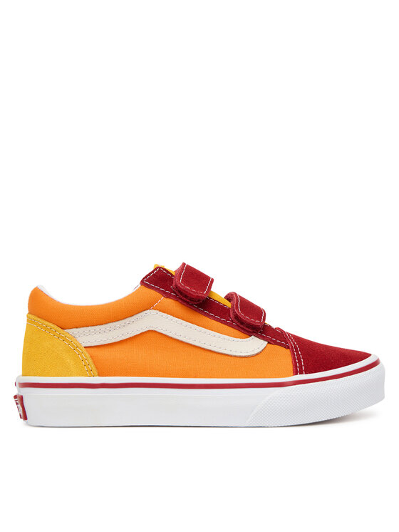 Vans Tenisówki Old Skool V Retro VN000CYABMC1 Pomarańczowy
