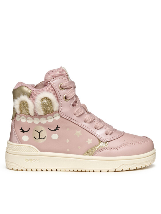 Geox Sneakersy J Washiba J56HXE 0BCKN CA82U M Różowy
