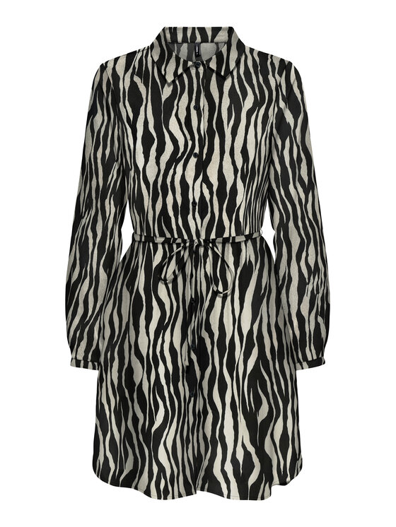 ONLY Sukienka koszulowa Nova 15241890 Czarny Regular Fit