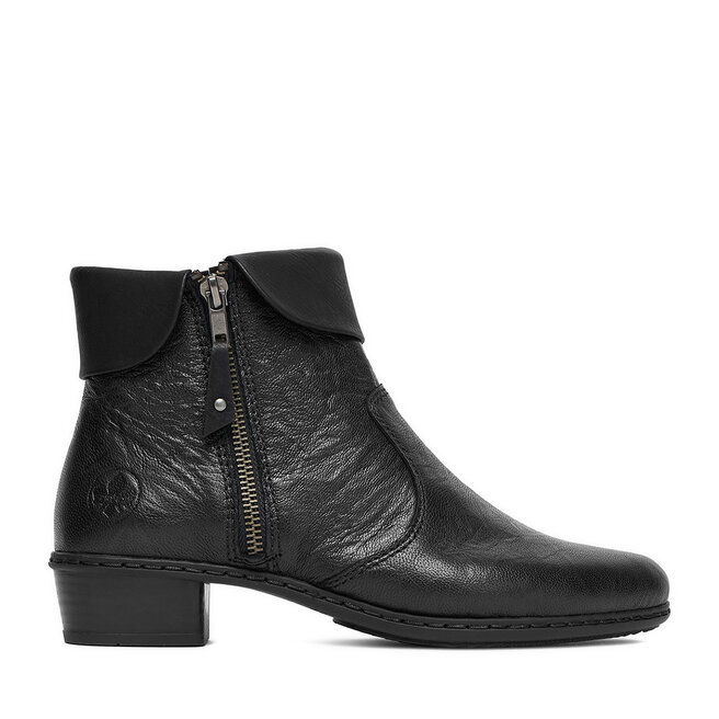 Botki Rieker Y07A8-01 Czarny