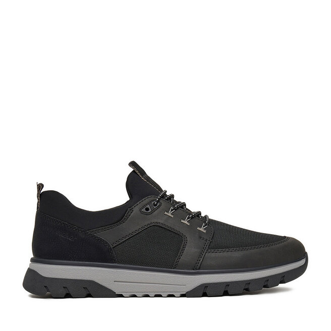 Półbuty Rieker B9351-00 Czarny