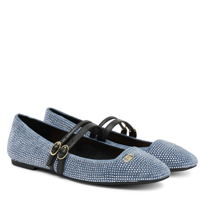Baleriny Liu Jo Brigitte 06 SF5113 TX365 Niebieski