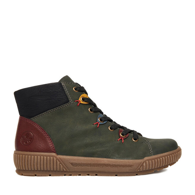 Botki Rieker N0711-54 Zielony