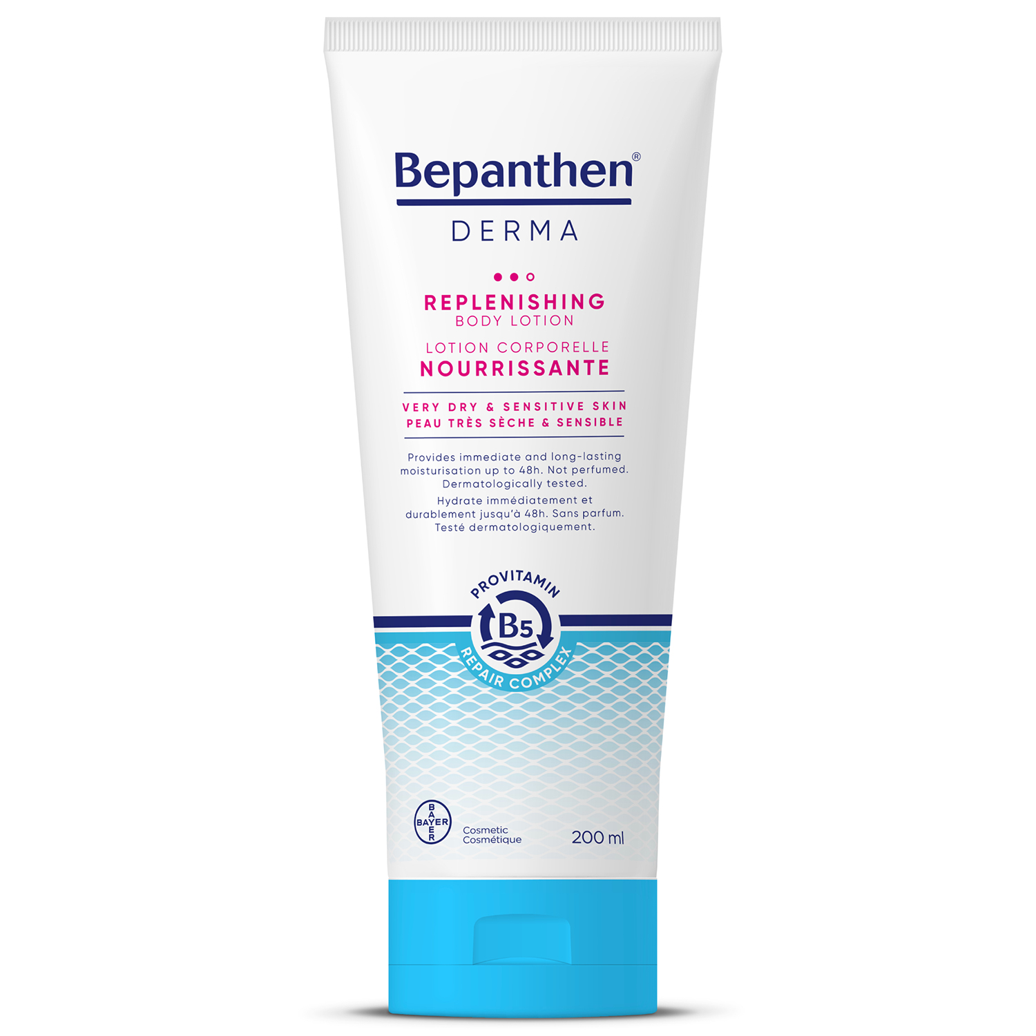 Bepanthen Derma Replenishing, głęboko odżywczy balsam do ciała, 200 ml