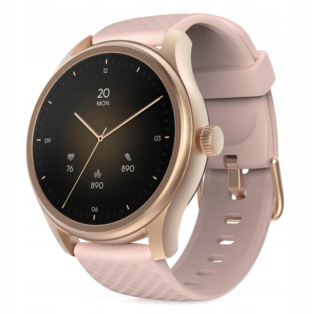 Hama Fit Watch 5010 Złota koperta z różowym paskiem